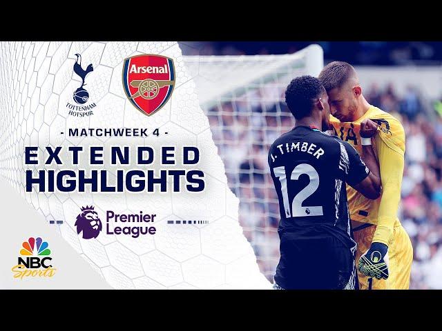 Tottenham Hotspur v. Arsenal | PREMIER LEAGUE HIGHLIGHTS | 9/15/2024 | NBC Sports