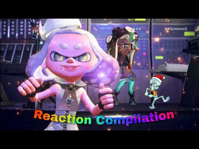 Splatoon 2 Direct - Pearl and Marina - Reaction Compilation