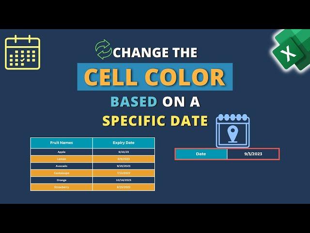 Highlight Cells Based on Date