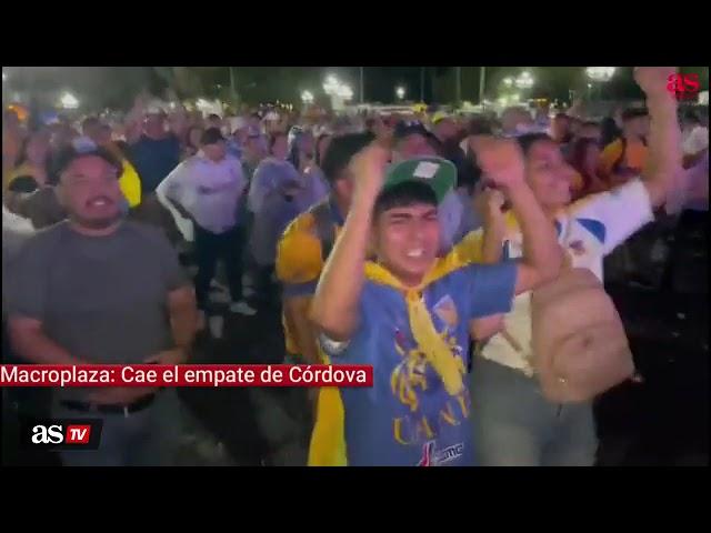 Así se vivió desde la Macroplaza la remontada de Tigres a Chivas | Futbol | AS América