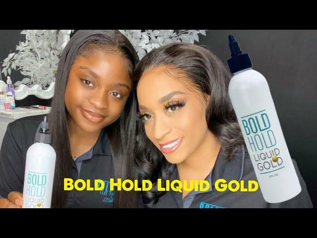 Bold Hold Liquid Gold Demo. NO ALCOHOL #boldhold