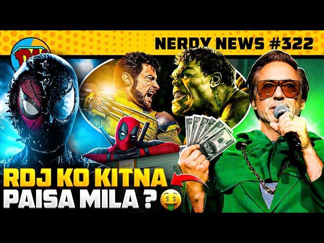 RDJ Doctor Doom Fees, Deadpool 3 Box Office, The Batman 2, Spiderman 4 | Nerdy News #322