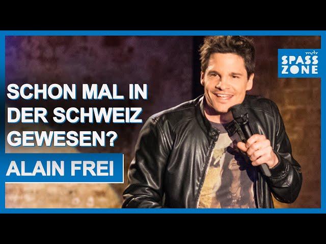 Alain Frei: "Schon mal in der Schweiz gewesen?" | MDR  SPASSZONE