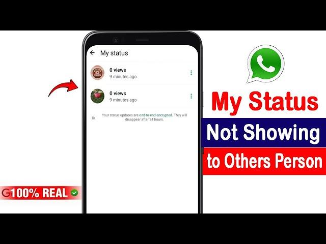 My WhatsApp Status Not Showing to Others Person Problem | Whatsapp Status Not Showing another Person