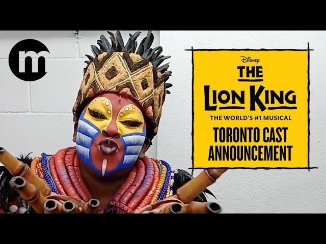 Meet the Toronto Cast of The Lion King