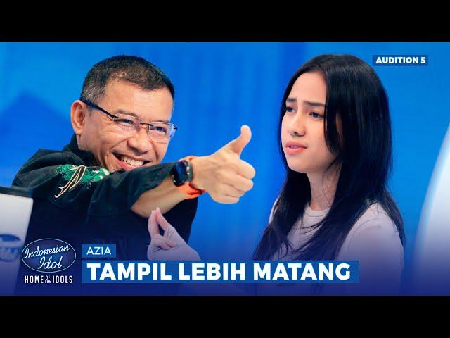 Tampil Semakin Matang! Azia Riza Auto Dapet 5 YES - Indonesian Idol 2025