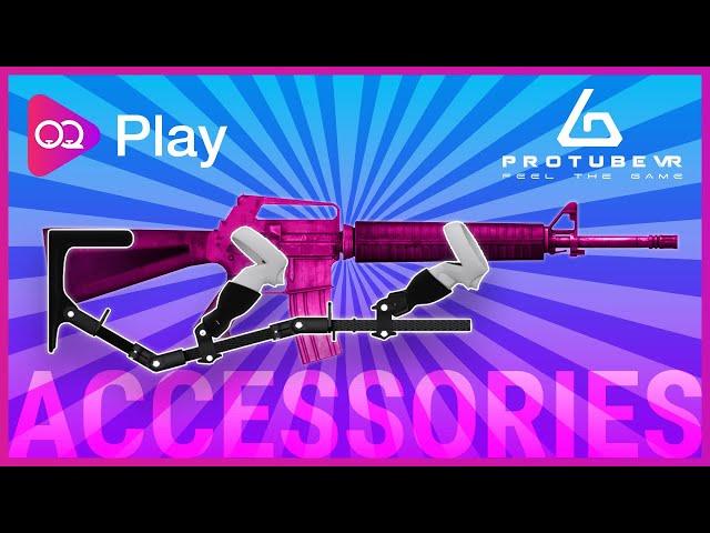 Best VR Gunstock for Oculus Quest 2 FPS Shooters? | ProTube VR MagTube Review (OnWard Contractors)