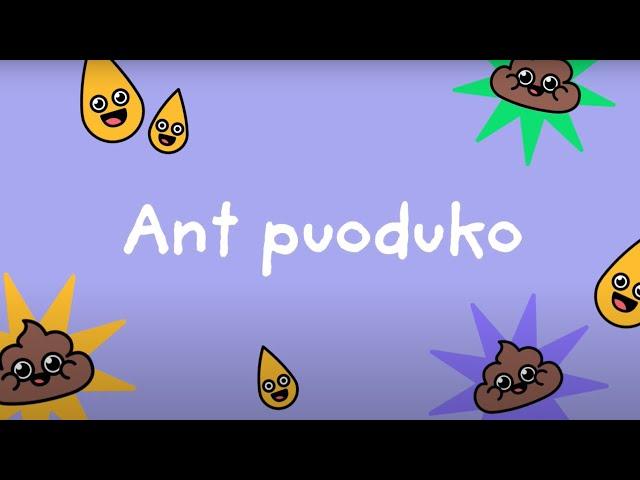 Ant puoduko  Edukacinė dainelė | LRT VAIKAI