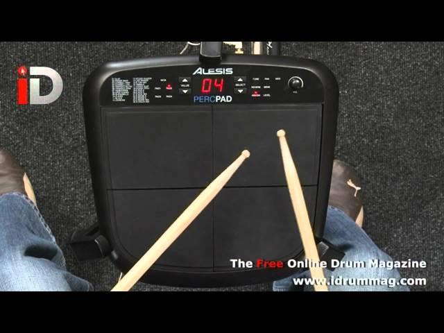 Alesis PercPad & Sample Pad Review with Ian Croft iDrum Magazine