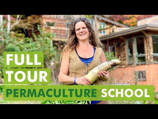 Incredible Permaculture and Homesteading School – A Complete Tour of Wild Abundance!