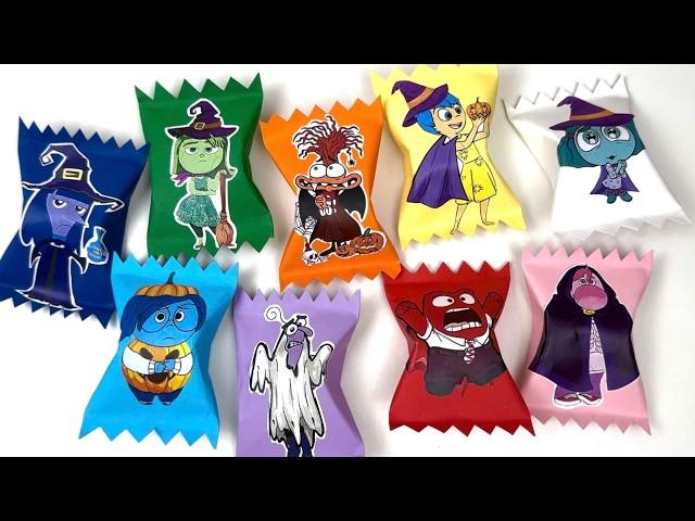 Paper DIY INSIDE OUT 2 Halloween Blind Bags Unboxing| How to make Inside out Blind bag