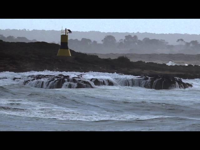 ULTRA HD 4K Mallorca Colónia sant Jordi Temporal 14-02-16