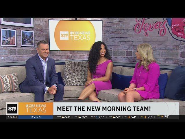 Meet the new CBS News Texas morning team!