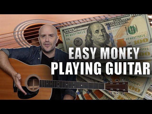 How To Make Money Playing Solo Acoustic Gigs -Make Over 500$ a Month Playing Guitar