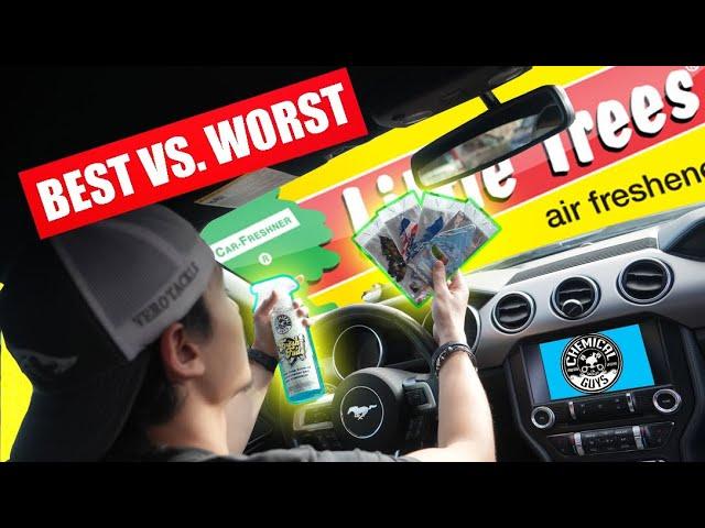 Testing the best and worst car air fresheners