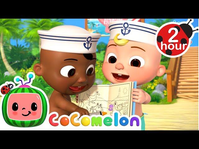 The Sailor Went to Sea | Cocomelon | Moonbug Kids - Fun Zone