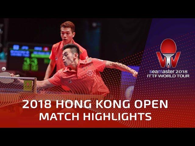 2018 Hong Kong Open Highlights | M.Morizono/Yuya Oshima vs Wong Chun Ting/Ho Kwan Kit (Final)
