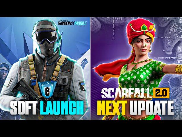 RAINBOW SIX MOBILE SOFT LAUNCH | SCARFALL 2.0 NEXT UPCOMING UPDATE  | NEW FEATURES