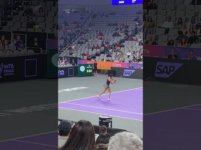 Watching Caroline Garcia Versus Daria Kasatkina Part Two