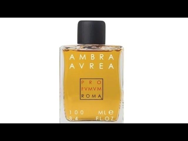 Profumum Roma Ambra Aurea (1998) Early Impression #profumumroma #nichefragrance #amber #ambergris