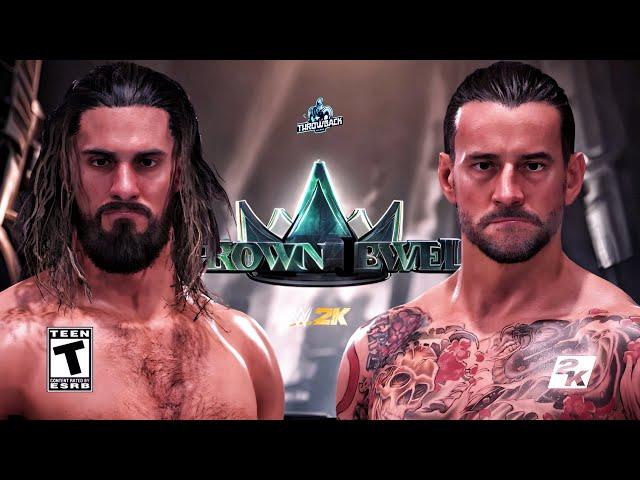 Seth Rollins vs CM Punk: Epic Showdown | Full Match | WWE Crown Jewel