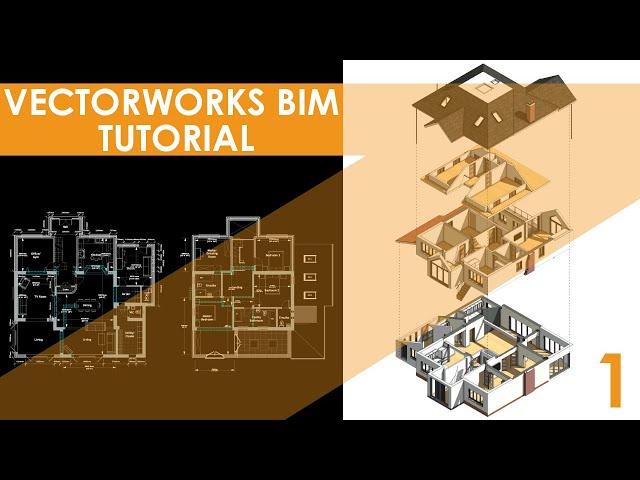 Vectorworks BIM Tutorials- A Large Residential Extension