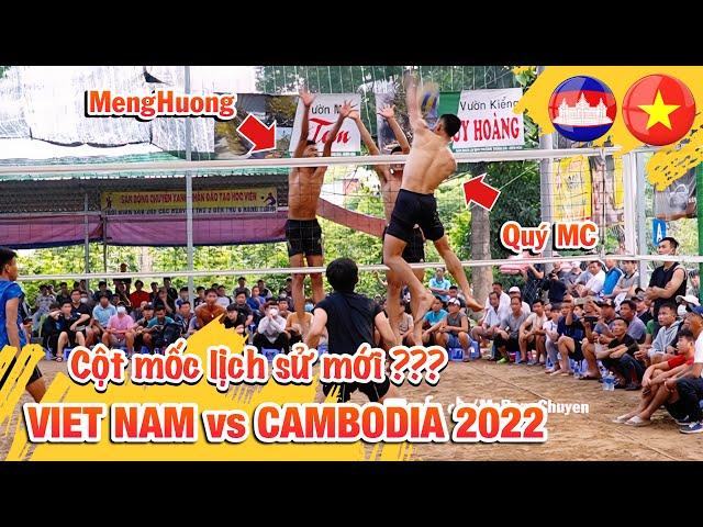 Trận đấu xứng đáng viết vào trang lịch sử bóng chuyền độ Cambodia vs VietNam 2022