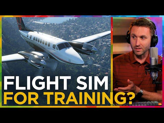 Does Flight Simulator help ACTUAL pilot training?