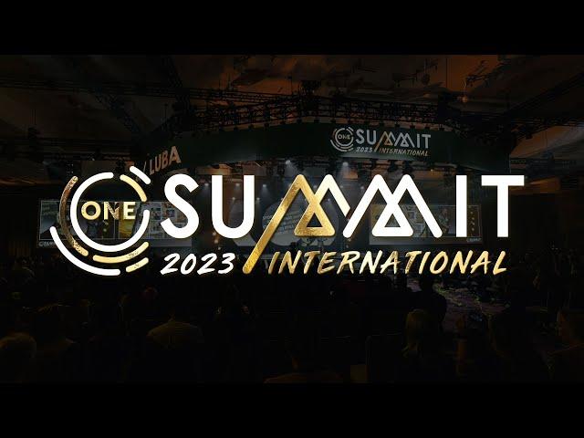 ONE Summit 2023 - Relive the Event of The Year!