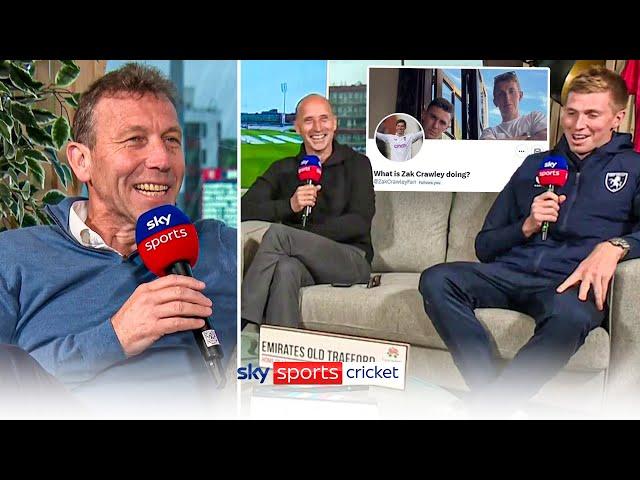 What is Zak Crawley doing today? He's on the Sky Sports Cricket podcast! 