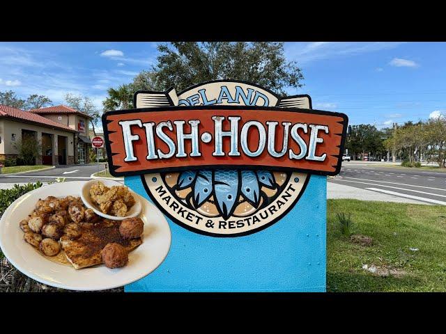 Amazing Seafood at the DeLand Fish House Restaurant in DeLand, Florida