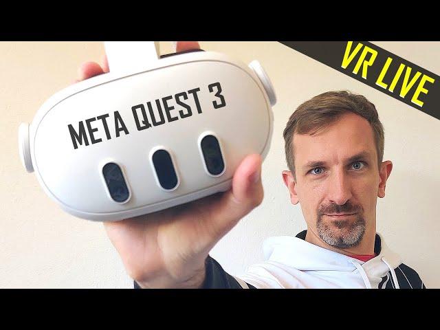 Quest 3 LIVE - 12 Hours of Mixed Reality Games & Entertainment