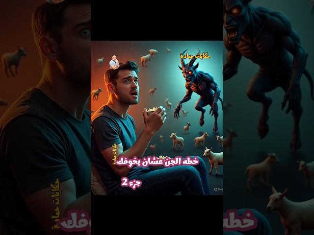 خطه الجن عشان يخوفك جزء 2 #shorts