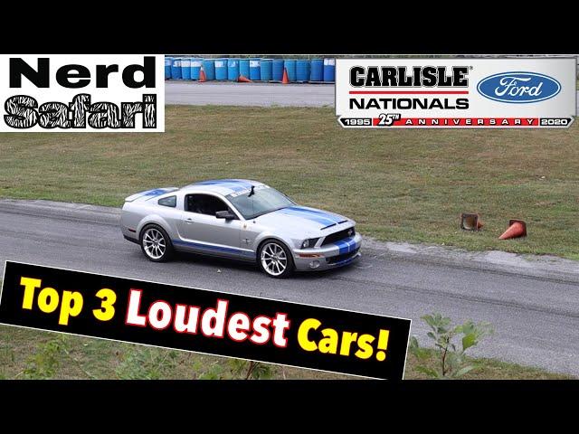 Top 3 Loudest Mustangs at Carlisle Ford Nationals 2020!