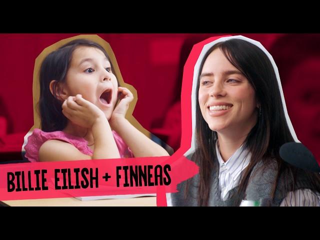 Billie Eilish and FINNEAS Write a Hit Song with Kids | Celebrity Substitute