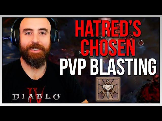 Diablo IV: Unstoppable Level 100 Hota Barbarian PvP (Epic Hatred's Chosen Run)