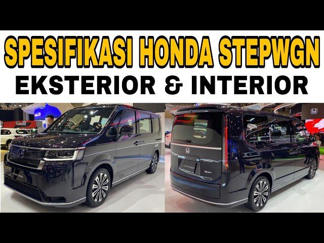 Spesifikasi Lengkap Honda Stepwgn 2024 Indonesia - Eksterior & Interior