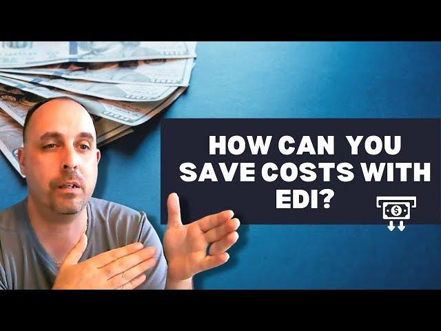 This is how you save costs with EDI! #ediconsultants #ediserviceprovider