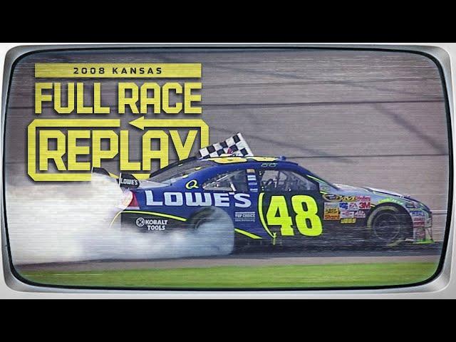 2008 Camping World RV 400 from Kansas Speedway | NASCAR Classic Full Race Replay