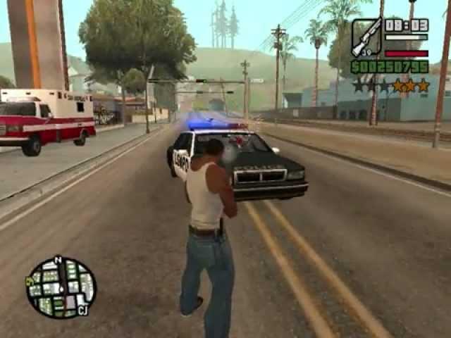 GTA San Andreas - Police Battle