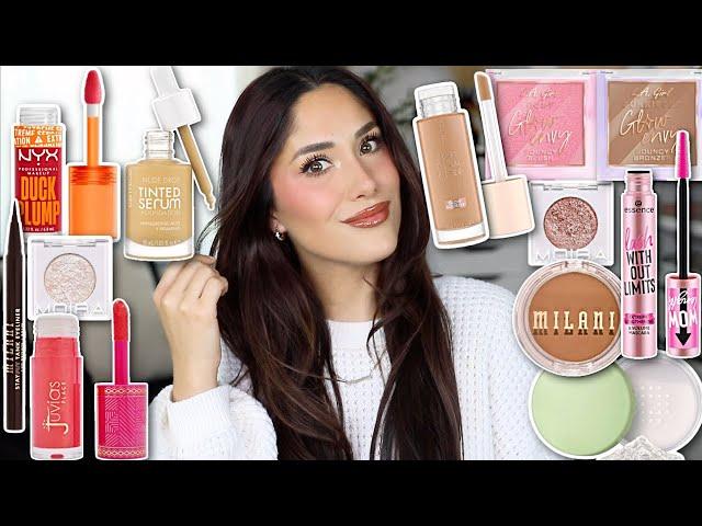 TESTING NEW DRUGSTORE MAKEUP | watch BEFORE you BUY!