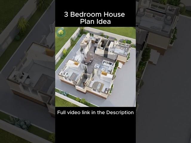 3 Bedroom House Plan Idea |  Pinoy House Designs