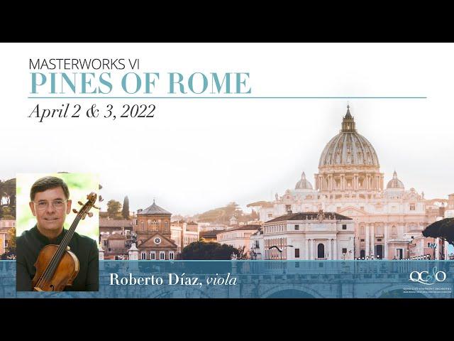 Masterworks VI: Pines of Rome - Advertisement