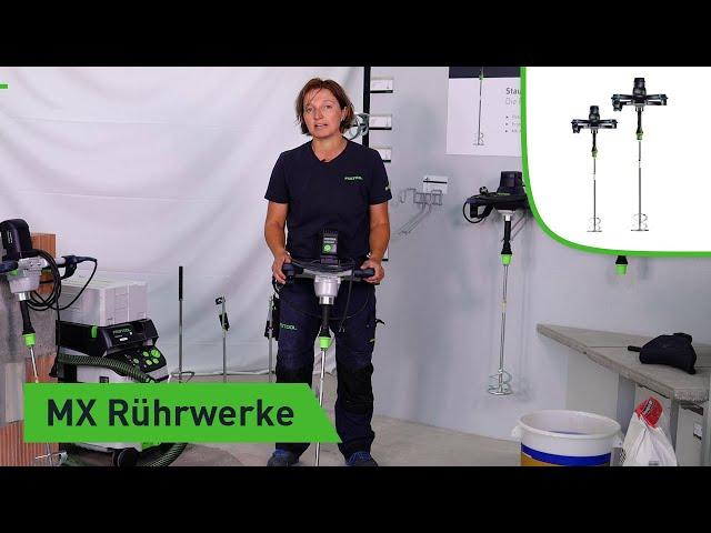 MX Rührwerke im Überblick (Festool TV Folge 188)