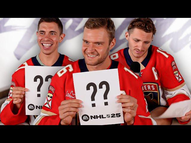 Panthers React to EA NHL 25 Ratings 