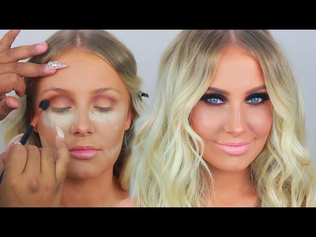 DRAMATIC SMOKEY EYE ON LAUREN CURTIS | PatrickStarrr