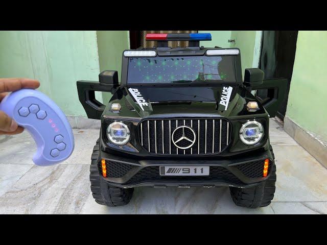 RC Mercedes G Wagon Police Car Unboxing & Testing 