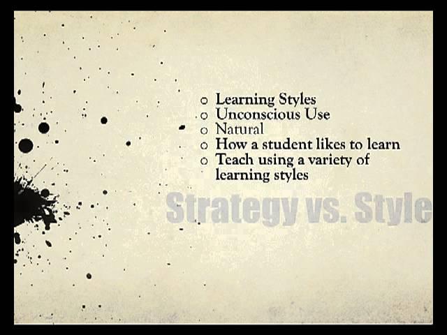 Introduction to Learning Strategies