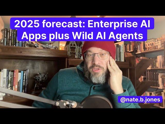 2025 forecast: Enterprise AI Apps plus Wild AI Agents