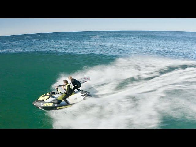 JET SKI STEP OFFS IN EPIC WAVES | AUSTRALIA